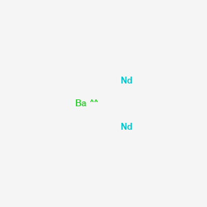 molecular formula BaNd2 B14574971 Barium--neodymium (1/2) CAS No. 61710-48-3