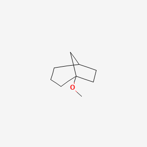 molecular formula C9H16O B14574984 1-Methoxybicyclo[3.2.1]octane CAS No. 61192-23-2