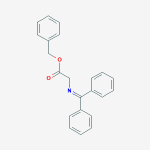 molecular formula C22H19NO2 B145750 Diphenylmethylene-Glycine benzyl ester CAS No. 81477-91-0