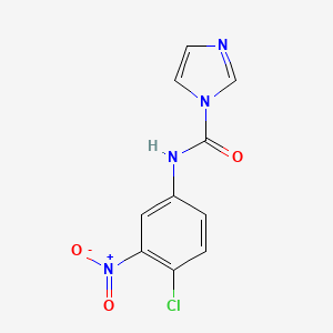 N-(4-chloro-3-nitrophenyl)-1H-imidazole-1-carboxamide