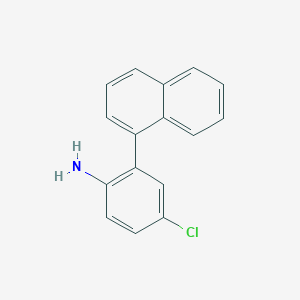 4-Chloro-2-(naphthalen-1-yl)aniline