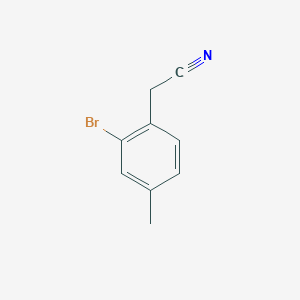 2-(2-Bromo-4-methylphenyl)acetonitrile