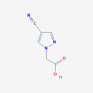 (4-Cyano-pyrazol-1-YL)-acetic acid