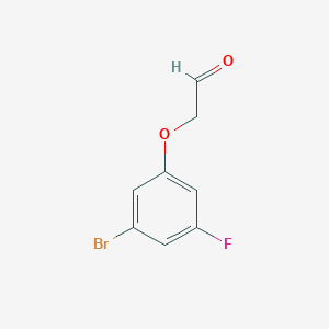 2-(3-Bromo-5-fluorophenoxy)acetaldehyde