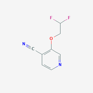 3-(2,2-Difluoroethoxy)isonicotinonitrile