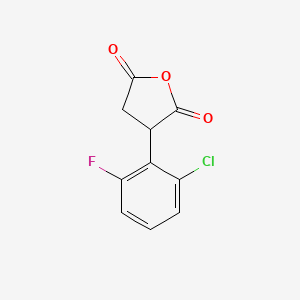 3-(2-Chloro-6-fluorophenyl)oxolane-2,5-dione