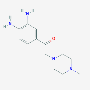 1-(3,4-diaMinophenyl)-2-(4-Methylpiperazin-1-yl)ethanone