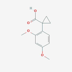 1-(2,4-Dimethoxyphenyl)cyclopropanecarboxylic Acid