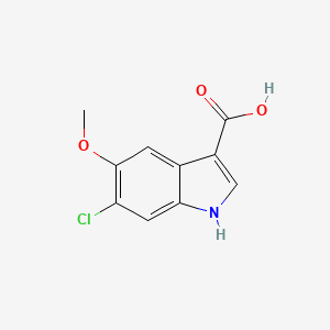 6-chloro-5-methoxy-1H-indole-3-carboxylic acid
