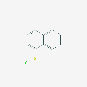 molecular formula C10H7ClS B14575620 1-Naphthalenesulfenyl chloride CAS No. 61209-68-5