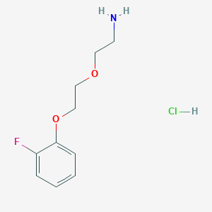 2-(2-(2-Fluorophenoxy)ethoxy)ethan-1-amine hydrochloride