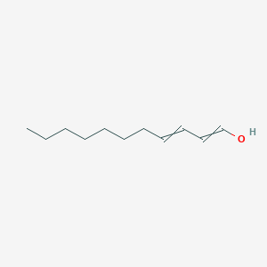 molecular formula C11H20O B14575779 Undeca-1,3-dien-1-OL CAS No. 61231-73-0