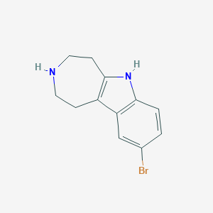 9-Bromo-1,2,3,4,5,6-hexahydroazepino[4,5-b]indole