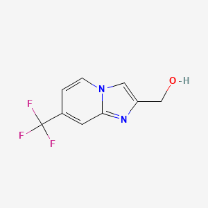 [7-(Trifluoromethyl)imidazo[1,2-a]pyridin-2-yl]methanol