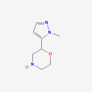 2-(1-methyl-1H-pyrazol-5-yl)morpholine