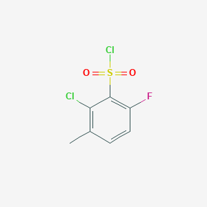 2-Chloro-6-fluoro-3-methylbenzenesulfonyl chloride