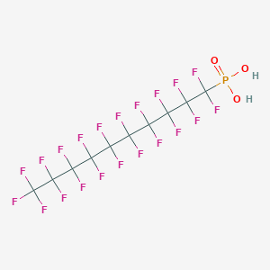 molecular formula C10H2F21O3P B1457607 Perfluorodecylphosphonic acid CAS No. 52299-26-0