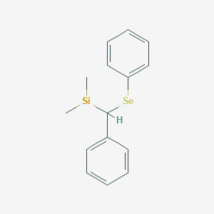 molecular formula C15H17SeSi B14576094 CID 78065905 