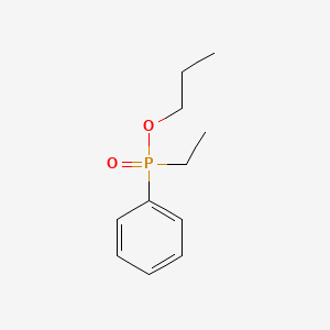molecular formula C11H17O2P B14576109 Propyl ethyl(phenyl)phosphinate CAS No. 61388-00-9