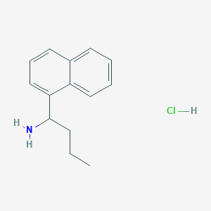 1-(Naphthalen-1-yl)butan-1-amine hydrochloride
