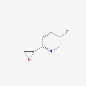5-Fluoro-2-(oxiran-2-yl)pyridine