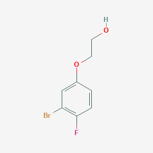 2-(3-Bromo-4-fluorophenoxy)ethan-1-ol