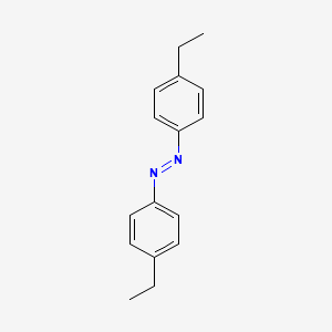 molecular formula C16H18N2 B14576317 (e)-Bis(4-ethylphenyl)diazene CAS No. 61653-33-6