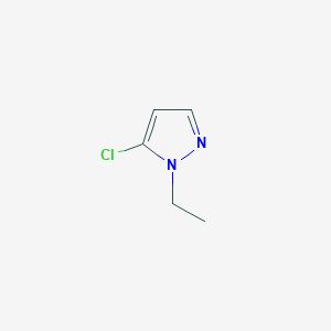 molecular formula C5H7ClN2 B1457667 5-chloro-1-ethyl-1H-pyrazole CAS No. 1427020-01-6