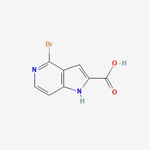 4-Bromo-1H-pyrrolo[3,2-c]pyridine-2-carboxylic acid