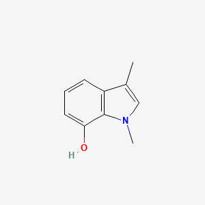 molecular formula C10H11NO B1457681 1,3-Dimethyl-1H-indol-7-ol CAS No. 1554289-37-0