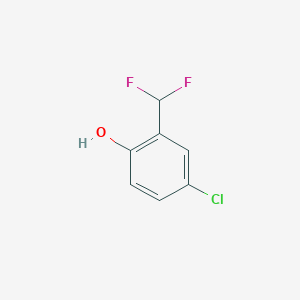 4-Chloro-2-(difluoromethyl)phenol