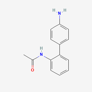 molecular formula C14H14N2O B1457710 N-(4'-amino-[1,1'-biphenyl]-2-yl)acetamide CAS No. 53059-26-0