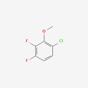 molecular formula C7H5ClF2O B1457727 6-氯-2,3-二氟苯甲醚 CAS No. 1373921-04-0