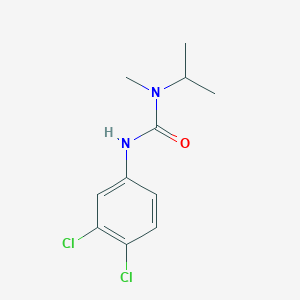 molecular formula C11H14Cl2N2O B14577377 N'-(3,4-Dichlorophenyl)-N-methyl-N-propan-2-ylurea CAS No. 61208-47-7