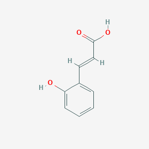 molecular formula C9H8O3 B145774 2-Hydroxycinnamic acid CAS No. 614-60-8