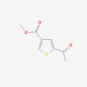 molecular formula C8H8O3S B1457740 Methyl 5-acetylthiophene-3-carboxylate CAS No. 88770-21-2