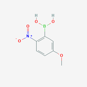 B1457742 5-Methoxy-2-nitrophenylboronic acid CAS No. 860033-98-3