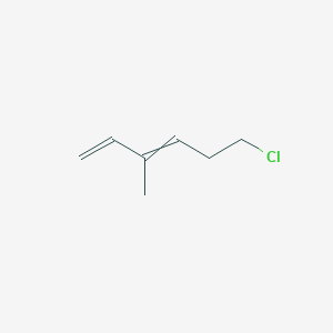 molecular formula C7H11Cl B14577523 6-Chloro-3-methylhexa-1,3-diene CAS No. 61432-63-1