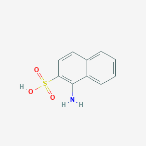 molecular formula C10H9NO3S B145778 1-Naphthylamine-2-sulfonic acid CAS No. 81-06-1