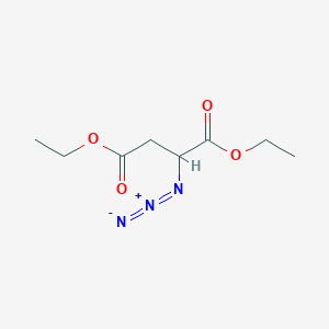 molecular formula C8H13N3O4 B14577917 Diethyl 2-azidobutanedioate CAS No. 61530-27-6