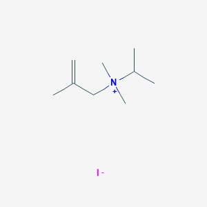 molecular formula C9H20IN B14577968 N,N,2-Trimethyl-N-(propan-2-yl)prop-2-en-1-aminium iodide CAS No. 61307-97-9