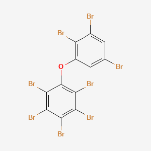 molecular formula C12H2Br8O B1457808 2,2',3,3',4,5,5',6-Octabromodiphenyl ether CAS No. 446255-42-1
