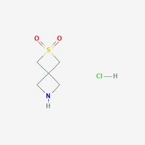 2-Thia-6-azaspiro[3.3]heptane 2,2-dioxide hydrochloride