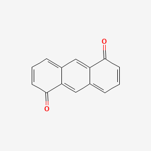 molecular formula C14H8O2 B14578220 Anthracene-1,5-dione CAS No. 61357-66-2