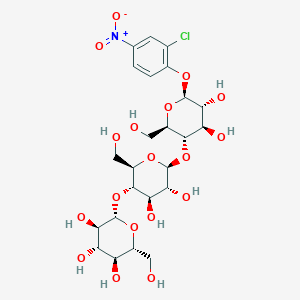 molecular formula C24H34ClNO18 B1457844 2-Chloro-4-nitrophenyl-b-cellotrioside CAS No. 161597-23-5
