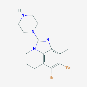 molecular formula C15H18Br2N4 B1457845 SEL120-34A CAS No. 1609522-33-9