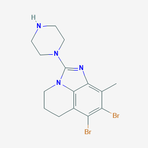 molecular formula C15H18Br2N4 B1457845 Unii-6lgr0ryy5Q CAS No. 1609522-33-9