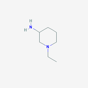 molecular formula C7H16N2 B145787 1-Ethylpiperidin-3-amine CAS No. 6789-94-2