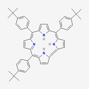 molecular formula C49H50N4 B1457875 5,10,15-Tris(4-tert-butylphenyl) corrole CAS No. 958259-08-0