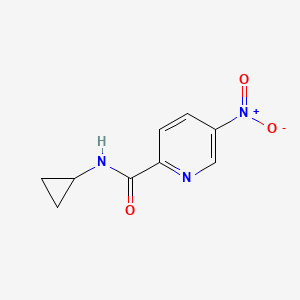 N-Cyclopropyl-5-nitropyridine-2-carboxamide